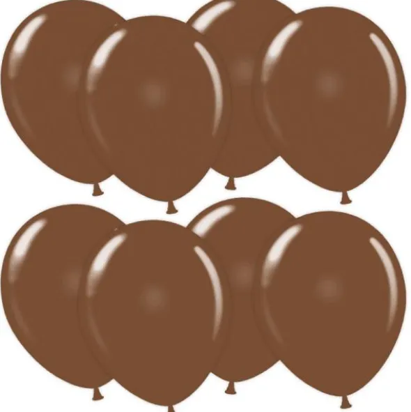 Miniballonger Mocca 100-pack