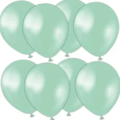 Miniballonger Pärlgrön 13 cm 100-pack (100-pack)