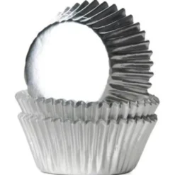 Mini Muffinsformar Silver