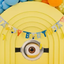 Minions Happy Birthday Girlang 153 x 50 cm