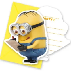 Minions Inbjudningskort