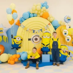 Minions Rund Folieballong 35 cm