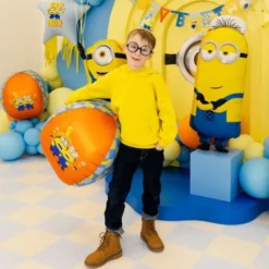 Minions Rund Folieballong 50 cm