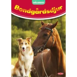 Målarbok Bongårdsdjur