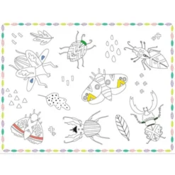 Målarduk Insekter 6-pack