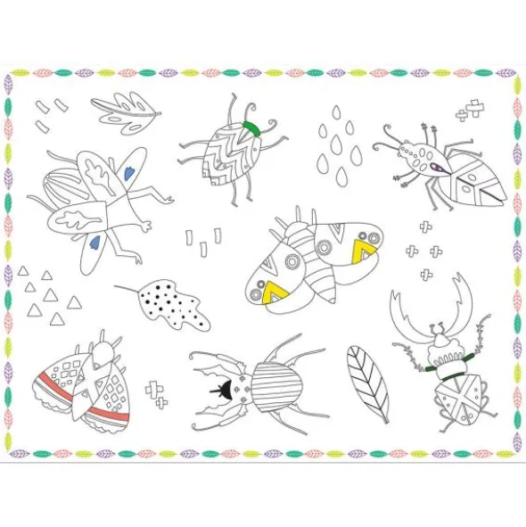 Målarduk Insekter 6-pack