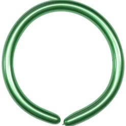 Modellballonger Chrome Grön 100-pack