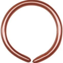 Modellballonger Chrome Roséguld 100-pack