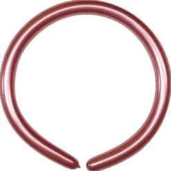 Modellballonger Roséguld Krom 5 cm (50-pack)