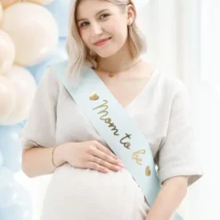 Mom to be Sash Blå