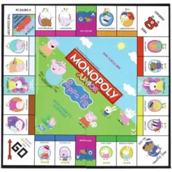 Monopol Junior Peppa Pig Spel Engelska