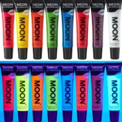 Moon Glow Neon UV Fruity Läppglans (Pink Raspberry)