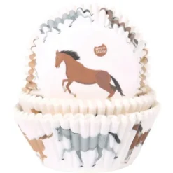 Muffinsformar Hästar