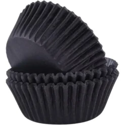 Muffinsformar Svart PME