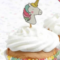 Muffinsformar & Toppers Unicorn Love & Dream