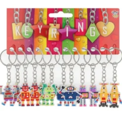 Nyckelring Robot 3 cm