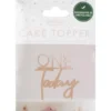 One Today Tårtdekoration Roseguld