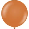 Orange Gigantiska Latexballonger Rust Orange 2-pack