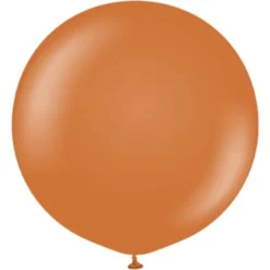 Orange Gigantiska Latexballonger Rust Orange 2-pack