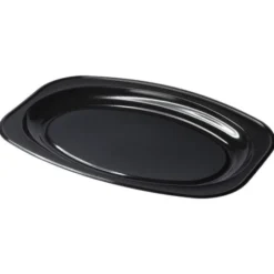 Ovala Uppläggningsfat Svart 32x24 cm 5-pack