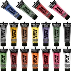 PaintGlow Ansikts- och Kroppsfärg Vit (Vit)