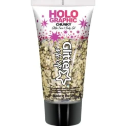 PaintGlow Chunky Glitter Gel Holografiskt (Blå - Cosmic Blue)