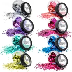 PaintGlow Chunky Glitter Pot Bionedbrytbar Sea Breeze (Sea Breeze)
