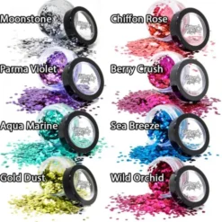 PaintGlow Chunky Glitter Pot Bionedbrytbar Sea Breeze (Sea Breeze)