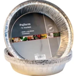 Pajform Aluminium 18cm 5-pack