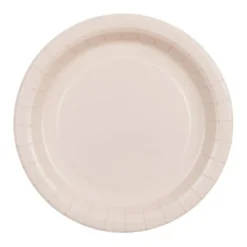 Pappersassietter Beige 18 cm 6-pack