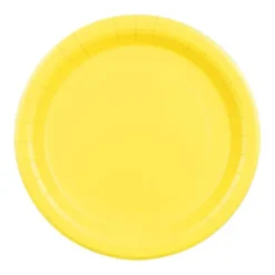 Pappersassietter Gul (6-pack)
