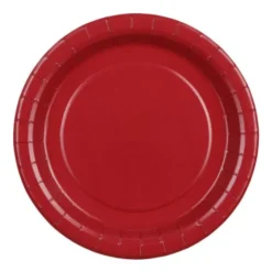 Pappersassietter Mörkröd (6-pack)