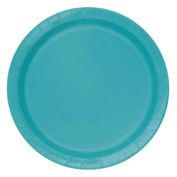 Pappersassietter Pastell Teal