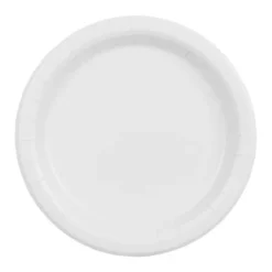Pappersassietter Vit 18 cm 6-pack