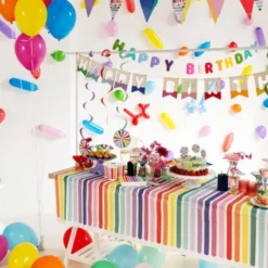 Pappersduk Stripetastic 180x130 cm