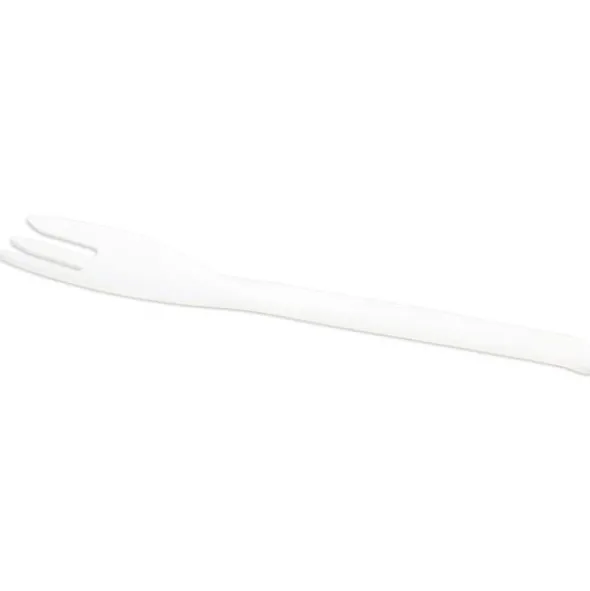 Pappersgafflar Vit 15 cm 100-pack