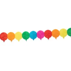 Pappersgirlang Ballonger