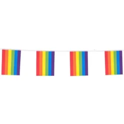 Pappersgirlang Prideflagga