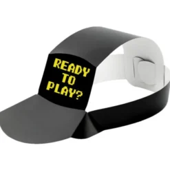 Papperskepsar Gamer Svart 6-pack