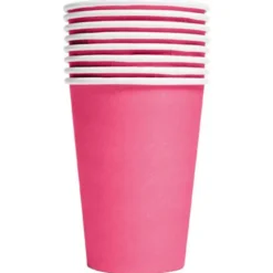 Pappersmuggar Intensiv Rosa 21 cl 8-pack