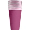 Pappersmuggar Lila 35 cl 10-pack