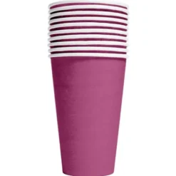 Pappersmuggar Lila 35 cl 10-pack