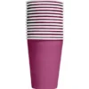 Pappersmuggar Lila 21 cl 14-pack