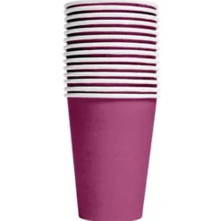 Pappersmuggar Lila 21 cl 14-pack