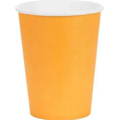 Pappersmuggar Ljusorange 25 cl 6-pack