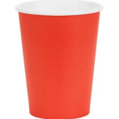 Pappersmuggar Röd 25 cl (6-pack)