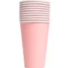 Pappersmuggar Rosa 35 cl 10-pack