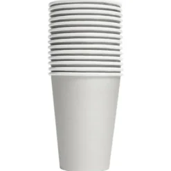 Pappersmuggar Silver 21 cl 14-pack
