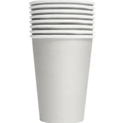 Pappersmuggar Silver 21 cl 8-pack