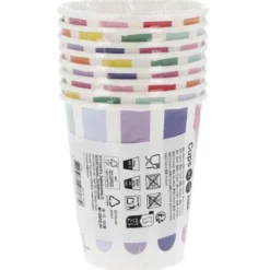 Pappersmuggar Stripetastic 8-pack
